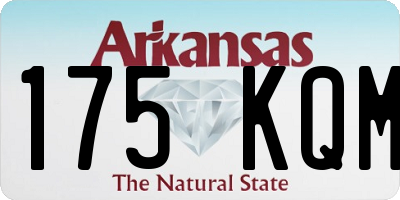 AR license plate 175KQM