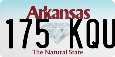 AR license plate 175KQU