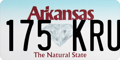 AR license plate 175KRU