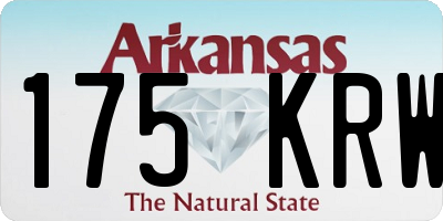 AR license plate 175KRW