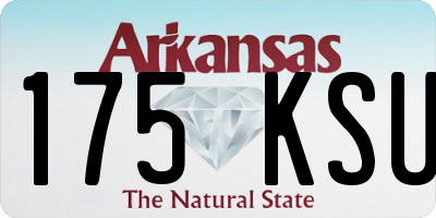 AR license plate 175KSU