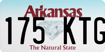 AR license plate 175KTG