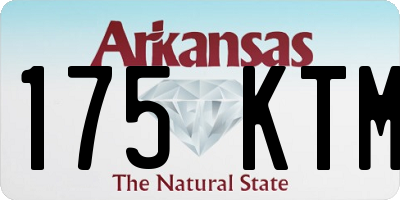 AR license plate 175KTM