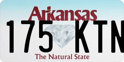 AR license plate 175KTN