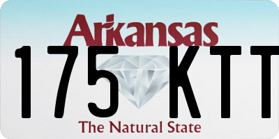 AR license plate 175KTT