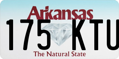 AR license plate 175KTU