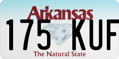 AR license plate 175KUF
