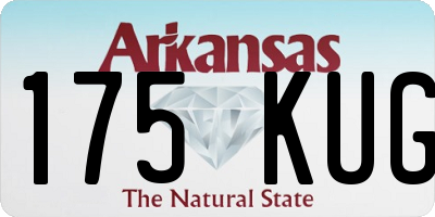 AR license plate 175KUG
