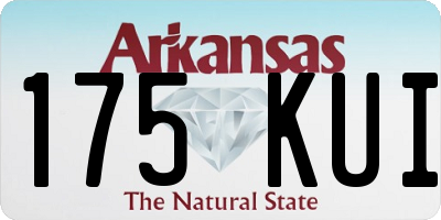 AR license plate 175KUI