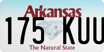 AR license plate 175KUU