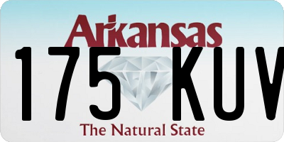 AR license plate 175KUV