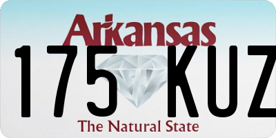 AR license plate 175KUZ