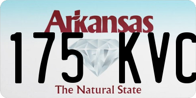 AR license plate 175KVC