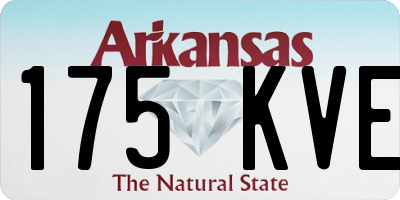 AR license plate 175KVE