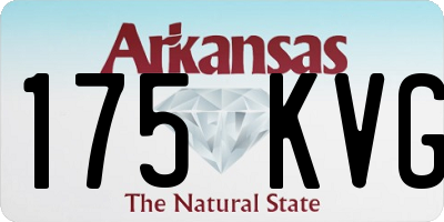AR license plate 175KVG