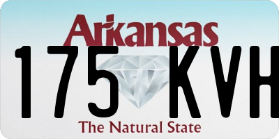 AR license plate 175KVH
