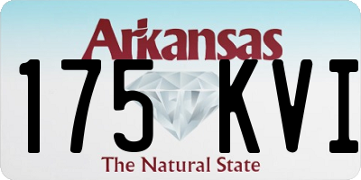 AR license plate 175KVI
