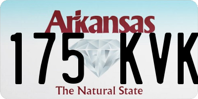 AR license plate 175KVK