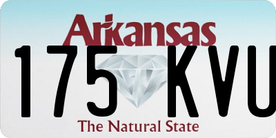 AR license plate 175KVU