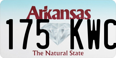 AR license plate 175KWC
