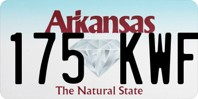 AR license plate 175KWF