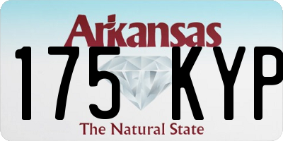 AR license plate 175KYP