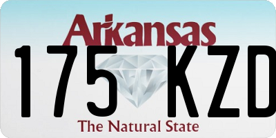 AR license plate 175KZD