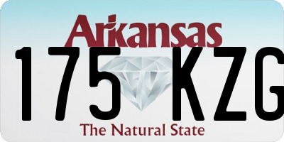 AR license plate 175KZG