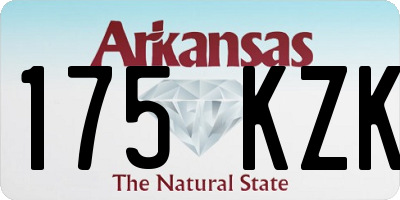 AR license plate 175KZK