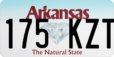 AR license plate 175KZT