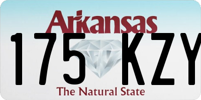 AR license plate 175KZY
