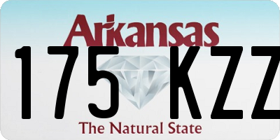 AR license plate 175KZZ