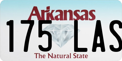 AR license plate 175LAS