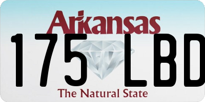 AR license plate 175LBD