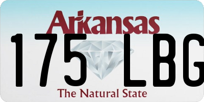 AR license plate 175LBG