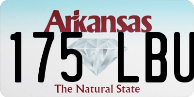 AR license plate 175LBU