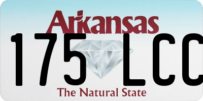 AR license plate 175LCC