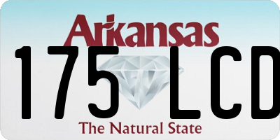 AR license plate 175LCD