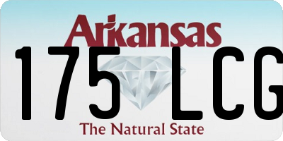 AR license plate 175LCG