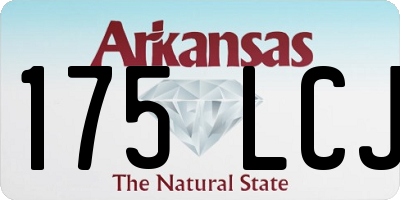 AR license plate 175LCJ