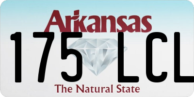 AR license plate 175LCL