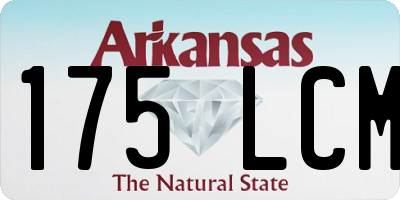 AR license plate 175LCM