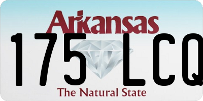 AR license plate 175LCQ