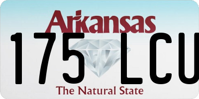 AR license plate 175LCU