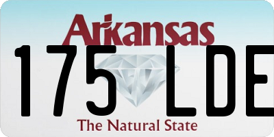 AR license plate 175LDE