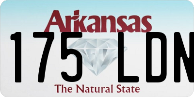 AR license plate 175LDN