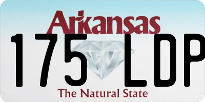 AR license plate 175LDP