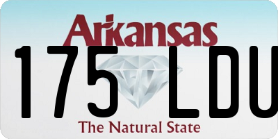 AR license plate 175LDU