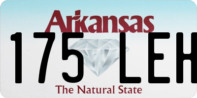 AR license plate 175LEH