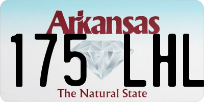 AR license plate 175LHL